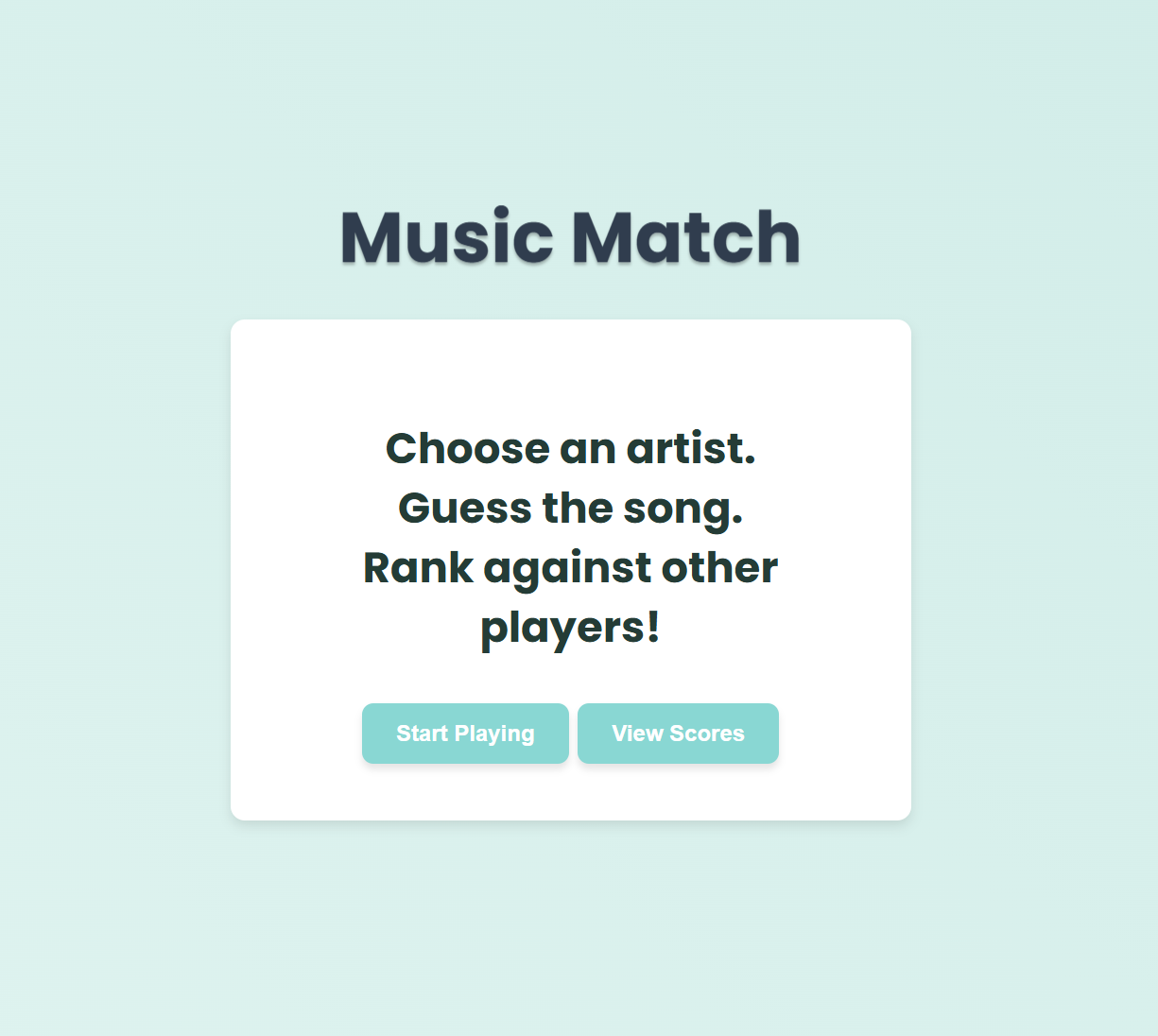 Music Match preview